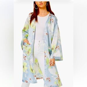 NWT Guess Floral Kimono/Duster